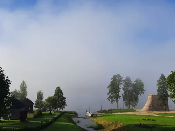 Rīta migla virs Daugavas